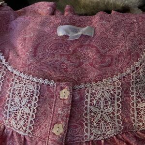 Secret Treasures Pink Lace Nightgown